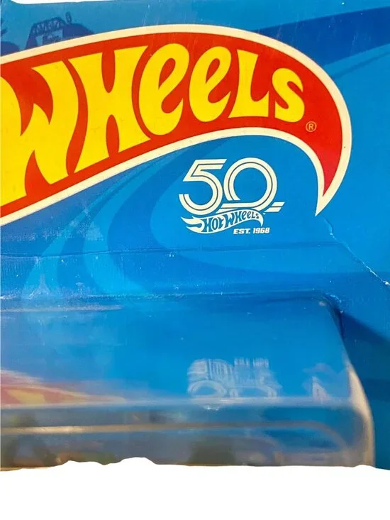 Hot Wheels 50th Anniversary Jungle Mauler & Race Car 2-Pack Sealed Collectible S - Picture 3 of 5
